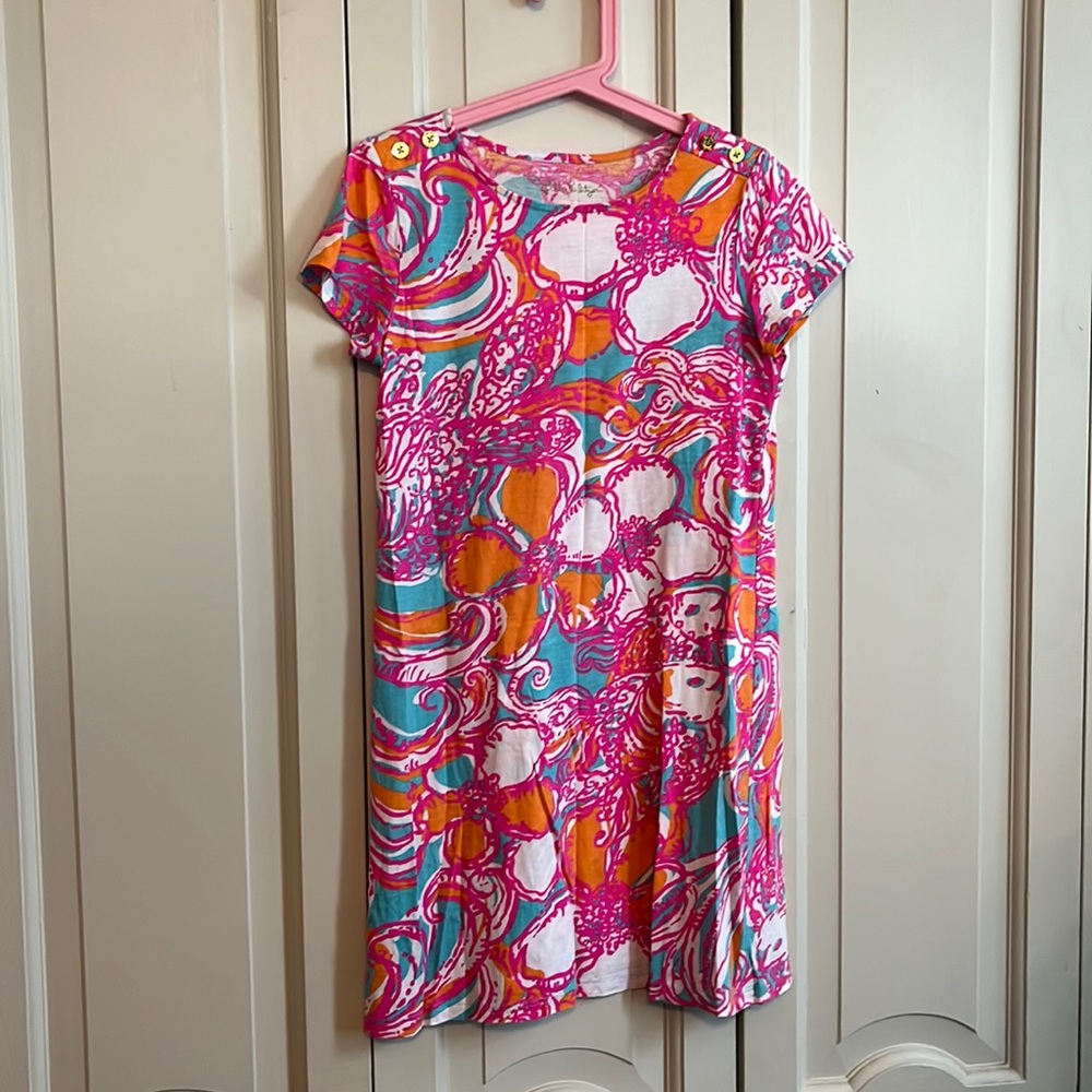 Girls Lilly Pulitzer casual shift dress